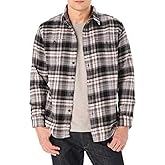 G.H. Bass & Co Mens Long Sleeve Flannel (Castle Rock, Medium)