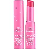 Too Faced Kissing Juicy Tint Lip Balm | Hydrating, Long Lasting Lip Stain for Instant Color + Shine with Juicy Scents, 0.10 Ounce
