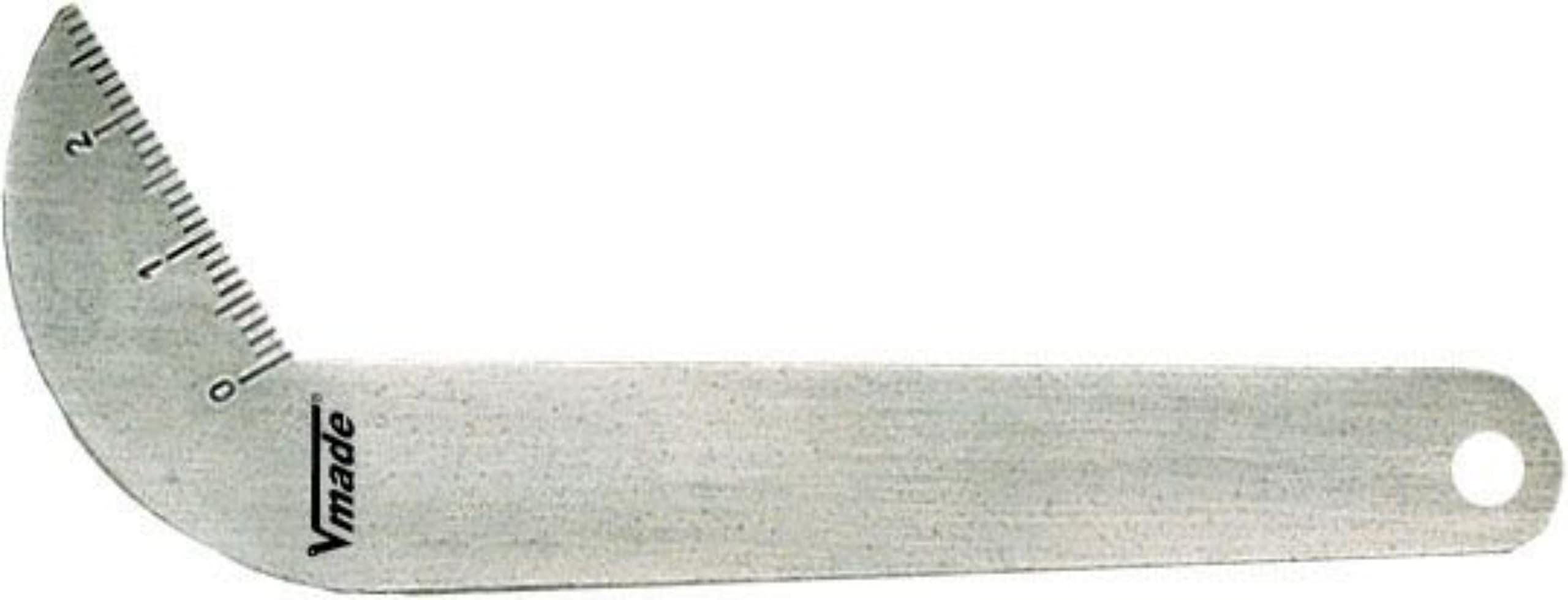 VOGEL 472011 - Plantilla afilado de brocas. Ángulo 118º. Para brocas hasta 60 mm Ø.