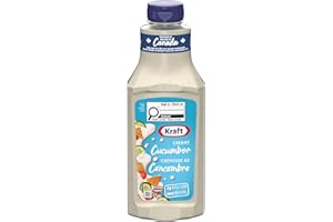 Kraft Creamy Cucumber Salad Dressing, 425 ml Bottle