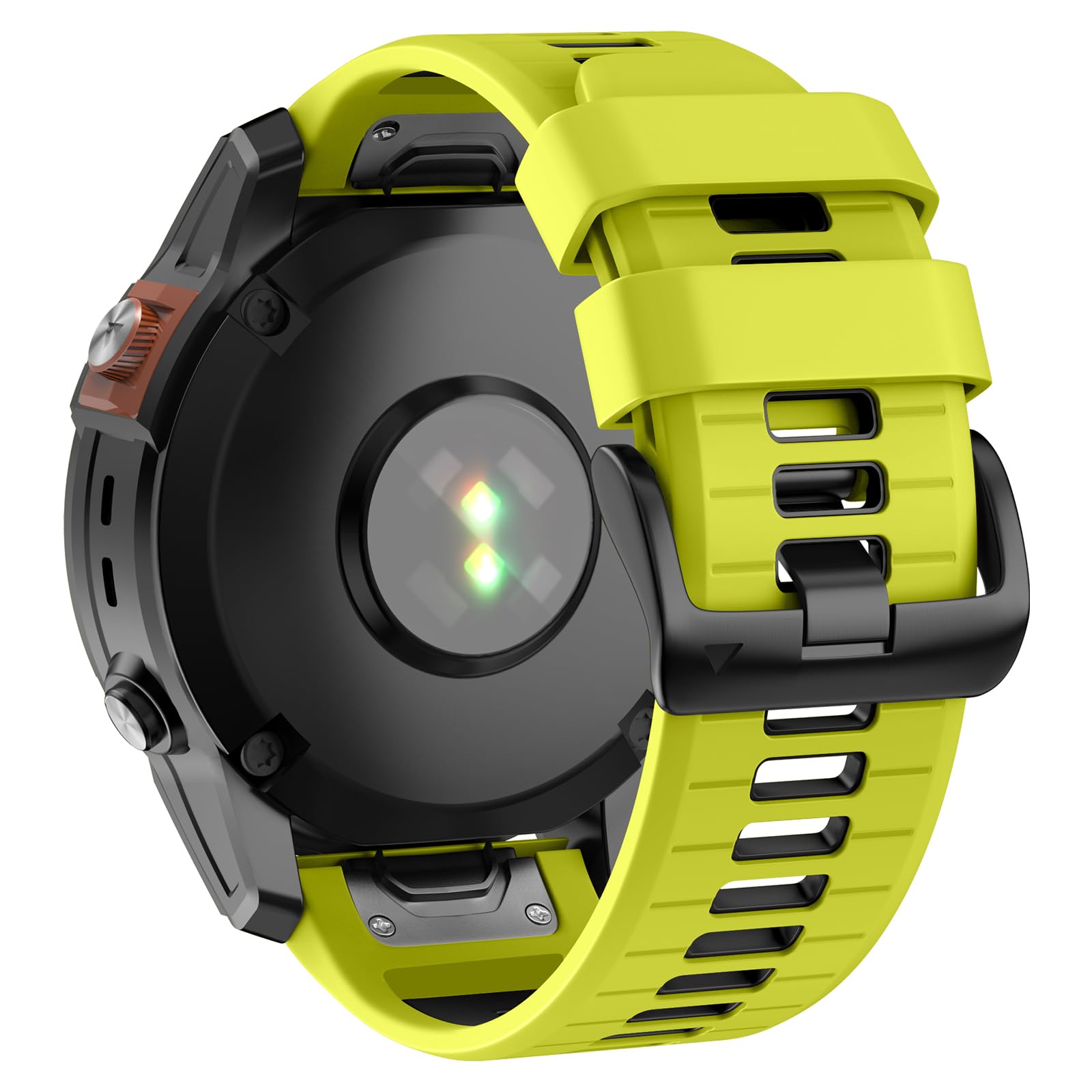 U-LIMVE Watch Strap for Garmin Fenix 8 47mm/Fenix E/Fenix 7/Fenix 7 Pro/Fenix 6/Fenix 6 Pro/Fenix 5/Epix Pro 47mm, 22mm Silicone QuickFit Replacement Bands