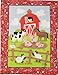 Izzy Farmtasia Nursery Blanket, On The Farm for Boys