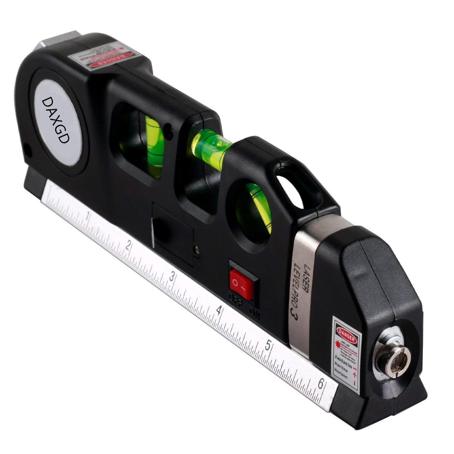 Multipurpose Laser Level Ruler Flooring Level Aligner Horizontal Vertical Measure Standard