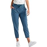 Free Fly Women's Breeze Cropped Pant - Lightweight UPF 50+ Sun Protection Pants - Breathable, Moisture Wicking for Hiking