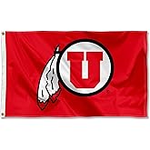 College Flags & Banners Co. Utah University Large College Flag