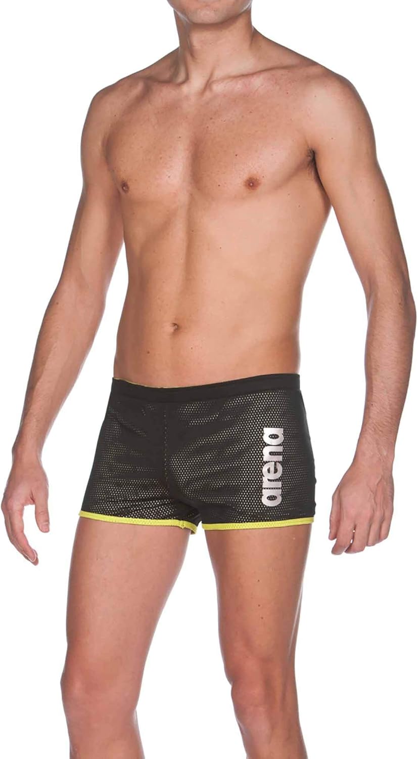 Drag short. Arena drag shorts blue. square-cut shorts.