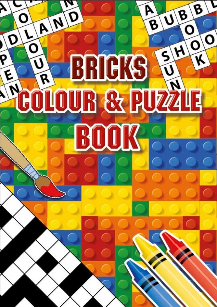 Playwrite 10 x Mini Bricks Puzzle Activity Books