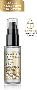 Avon Advance Techniques Ultimate Shine Serum 30ml Hair Treatment view 2