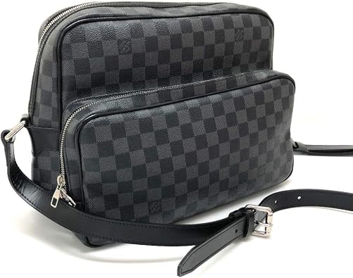 Amazon ルイ ヴィトン Louis Vuitton N イオ ダミエ グラフィット メッセンジャーバッグ ショルダーバッグ ダミエグラフィットキャンバス メンズ 中古 Louis Vuitton ルイヴィトン ショルダーバッグ