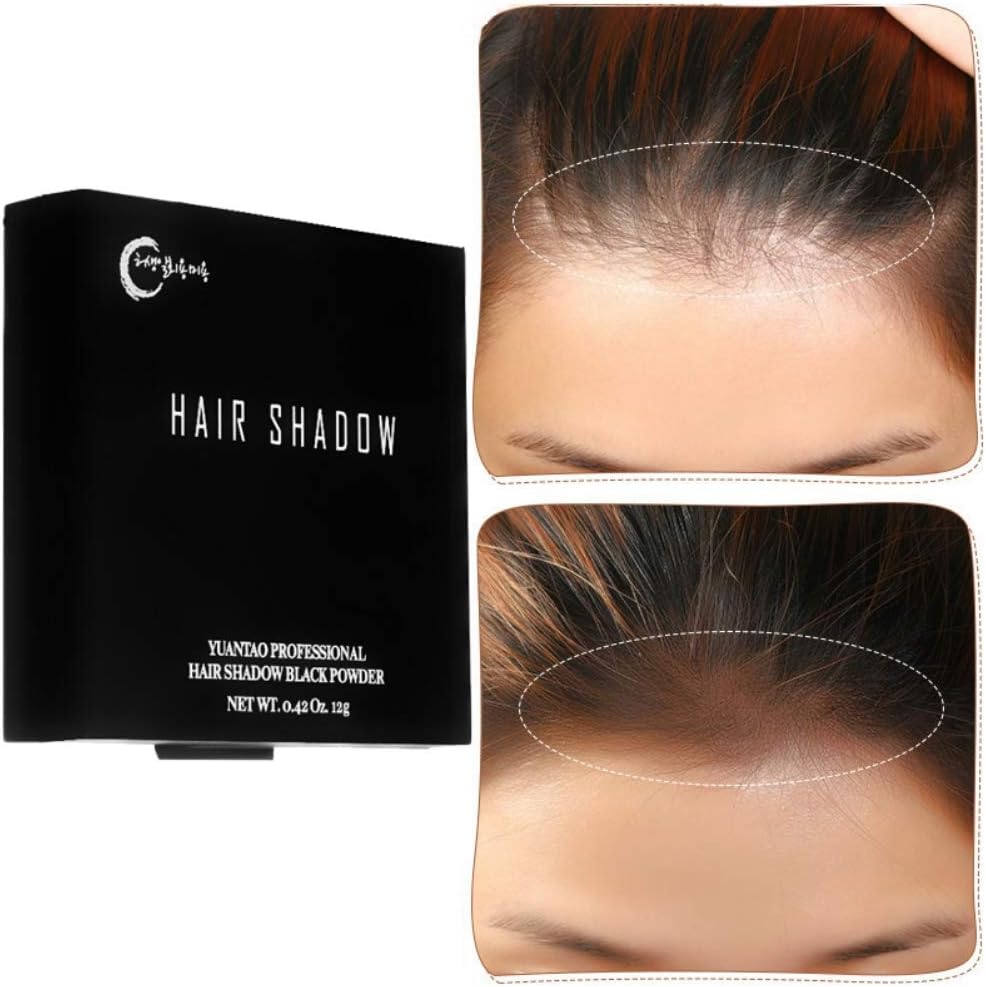 Premium Root Touch Up - Hair Shadow Hairline Powder for Root Touch Up Hair Loss Concealer to Cover Up Roots and Grays, Root Touch Up Powder, Instantly Fills In Thinning Areas