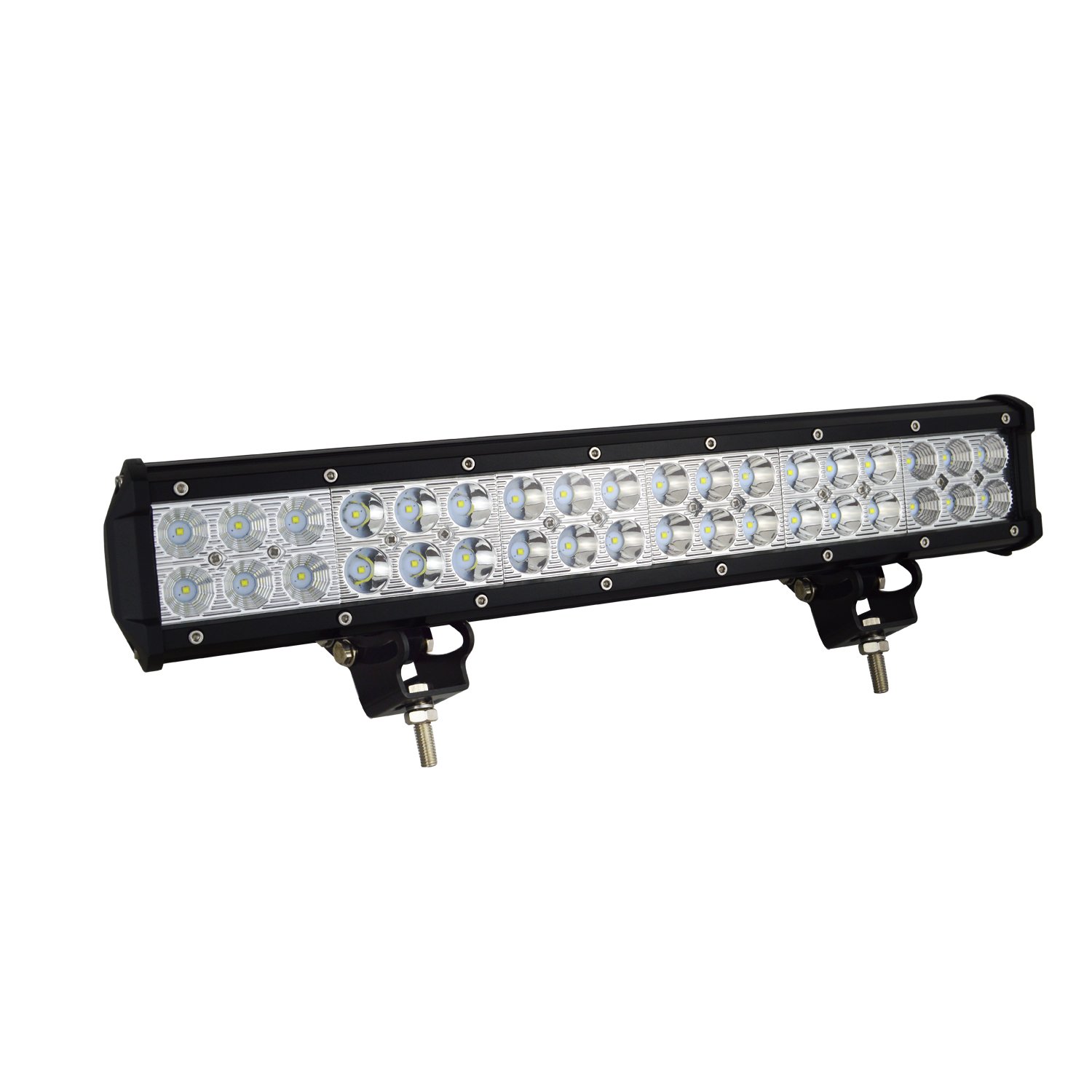 AUXTINGS 18 inch 108W Led Light Bar Spot Flood Combo Beam DC 12v 24v 6000k Waterproof Outdoor