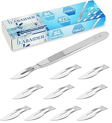 Surgical Grade Blades #23 10pcs Sterile with #4