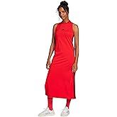 Adidas Womens Essentials 3-Stripes Long Racerback Dress