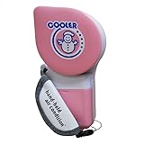 ACEVER Handy Cooling Fan with Air Cooling Humidifier Air Freshener Pink