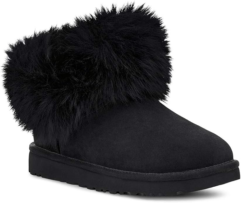 UGG Womens Classic Fluff Collar