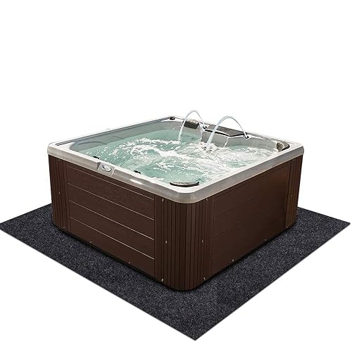 Under The Indoor Spa Inflatable Hot Tub Mat,Soft Felt Fabric