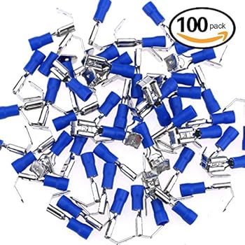 ANCIRS 30pcs Sei-Insulated Piggyback Spade Connectors, Quick - Foto 6