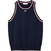 Lacoste Womens Cotton Jersey Sleeveless Top