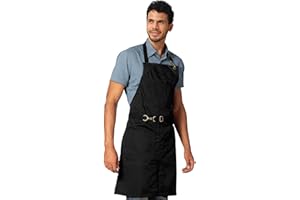 Under NY Sky No-Tie Twill or Denim Apron