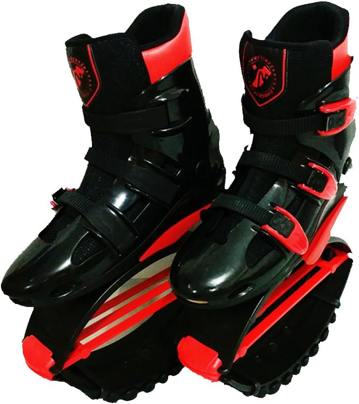 oofay Rebound Shoes Kangoo Jumps Women Men Anti-Gravity Running Boots Bounce Shoe Jumping,Red,XL