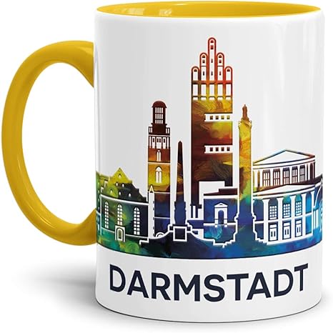 Wuppertal Skyline Tasse – Bedruckte Kaffeetasse Als Souvenir, Beste Qualität, Made In Germany