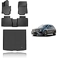 KELCSEECS All Weather Floor Mats & Cargo Liner Custom for Benz GLE 350/450 (No Coupe) 2025-2020 Car Floor Liners