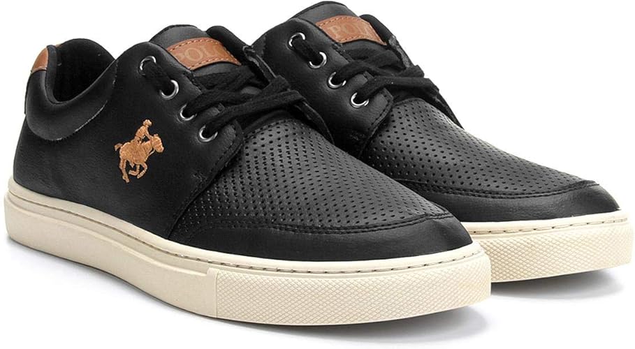 sapatênis polo up banke laser cut masculino