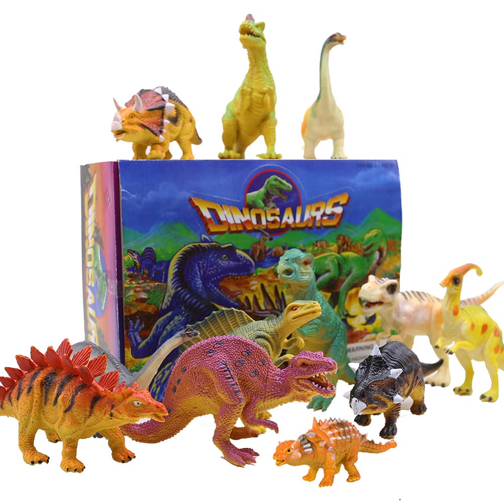 3 otters Dinosaur Toy Set, 12PCS 6\
