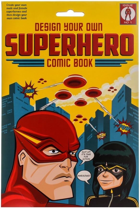 Clockwork SoldierDesign Your Own Superhero Comic Book Toy, 1 EA