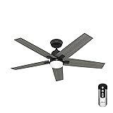 Hunter Fan 52 Inch Matte Black Indoor Ceiling fan