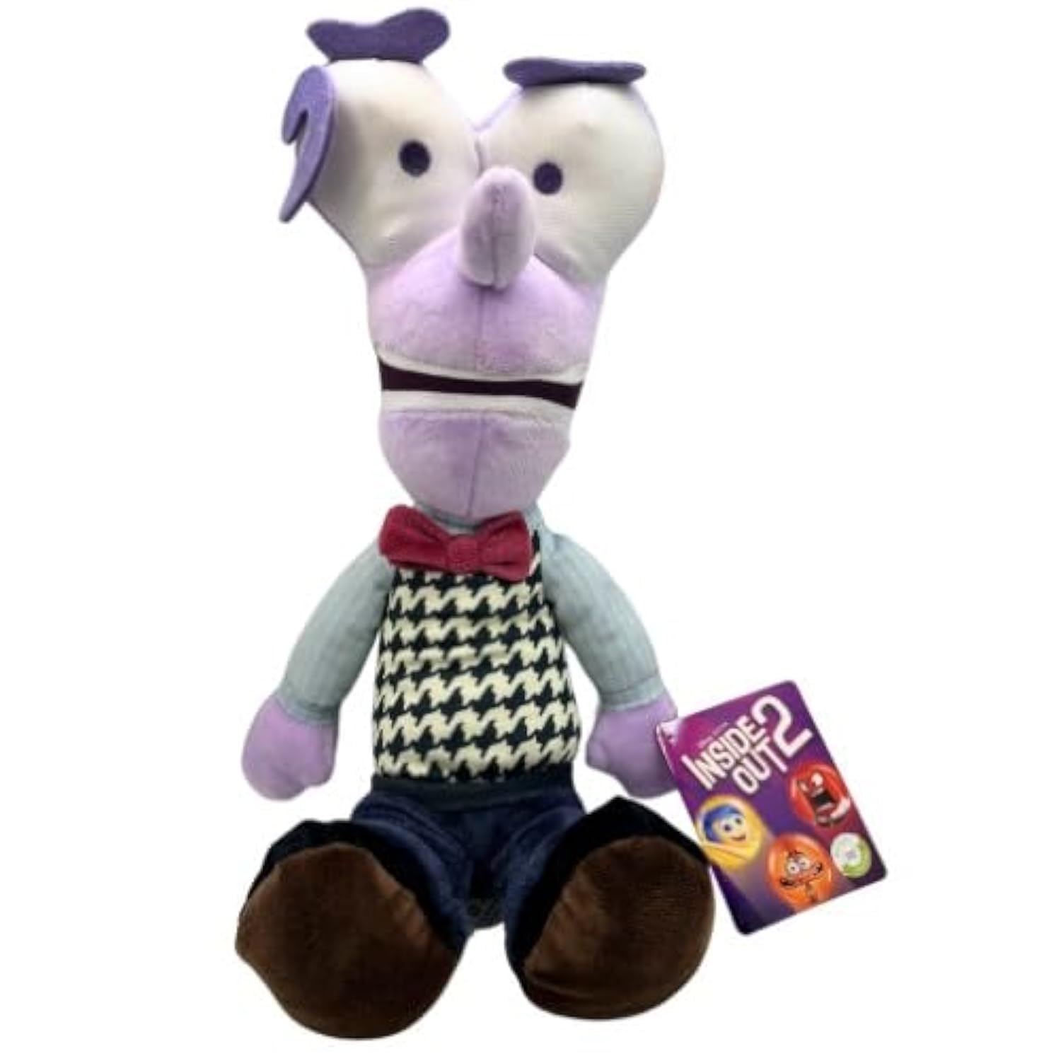 UKToyworld Inside Out 2 Plush Anxiety 12 inch Soft Toys (Fear)