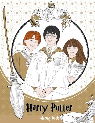 Harry Potter Coloring Book Paperback – February 17, 2018