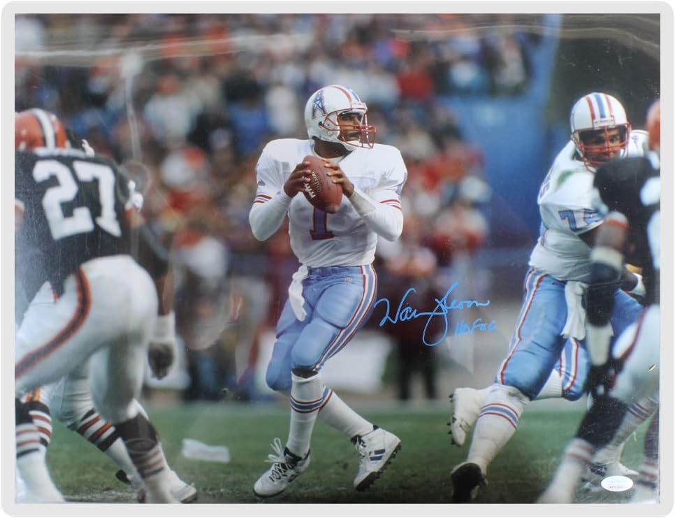 warren moon oilers jersey