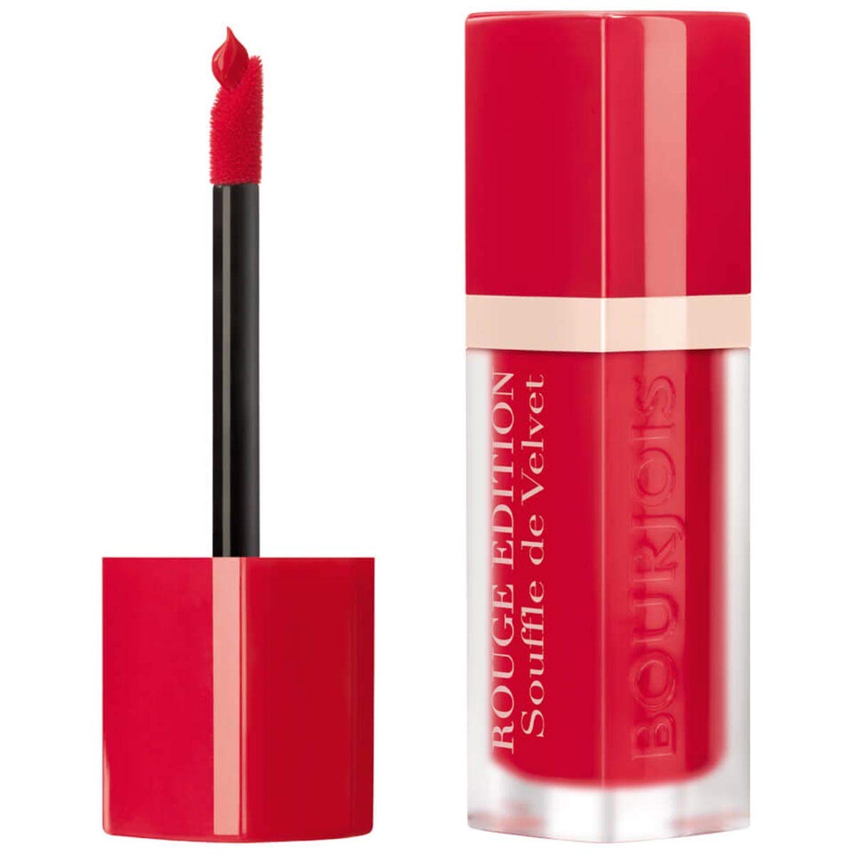 Bourjois Rouge Edition Souffle de Velvet Liquid lipstick 6 Cherryleaders Reds, 7.7ml