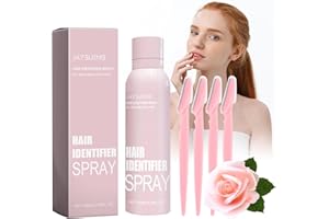 HRUIYL Hair Identifier Spray For Face Shaving, Dermaplane Spray, Dermaplaning Spray, Facial Hair Identifier Spray For Dermaplaning (1 Set)#C