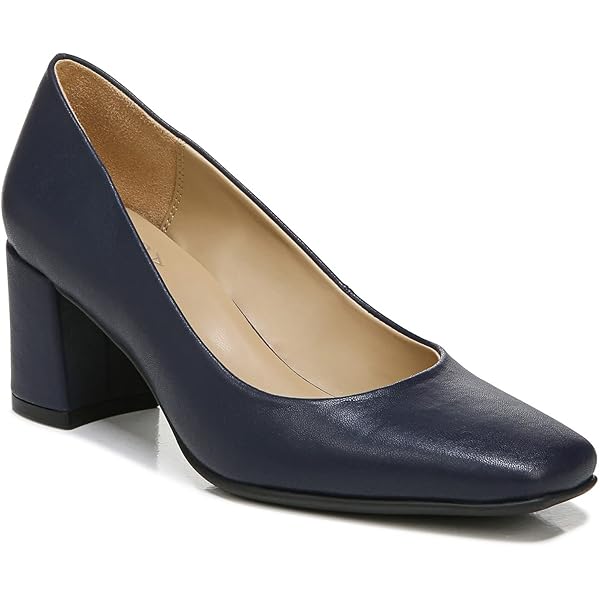 Naturalizer Women's Carmen Pump, Midnight Blue Suede, 5 : Amazon