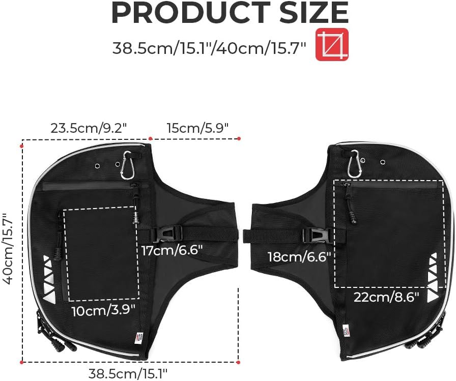 Street Glide Soft Lowers Chaps, Leg Warmers for Touring Road King Road Glide Electra Glide and Trike Models 1980-2018 2019 2020: Automotive