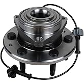 Autoround 515160 4WD Front Wheel Bearing and Hub Assembly Fit for 2014-2020 Chevrolet GMC Cadillac - Tahoe Sierra 1500 Yukon XL Escalade ESV Silverado 1500 XTS Suburban, 6-Lug w/ABS