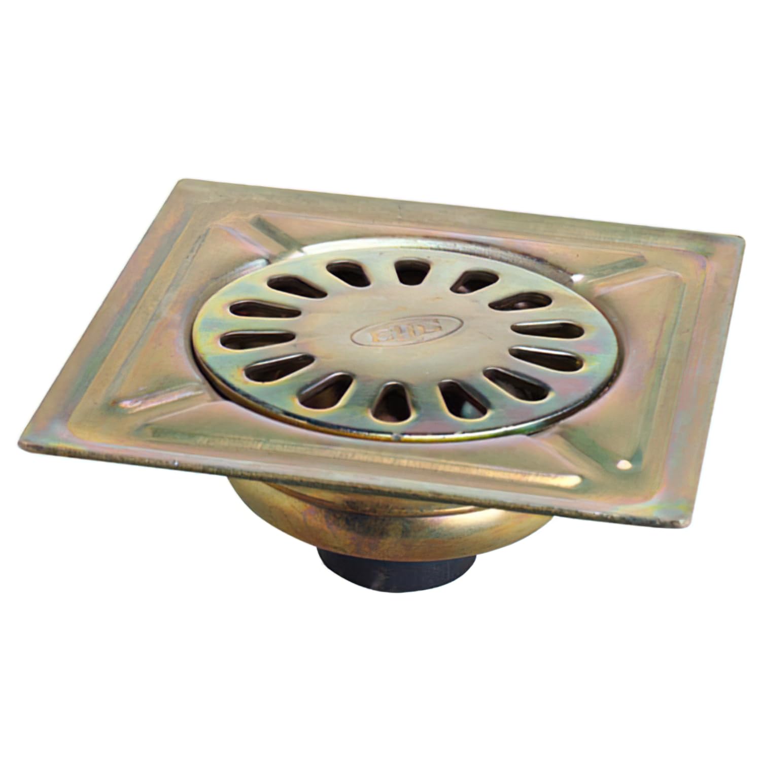 Bicromated Steel Sink, 200 x 200 mm, 40 mm Socket.
