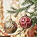 Valery Madelyn Christmas Tree Decorations Set, 40ct Red and Gold Shatterproof Christmas Ball Ornaments Bulk, Luxury Hanging Ornaments for Xmas Trees Holiday Decor
