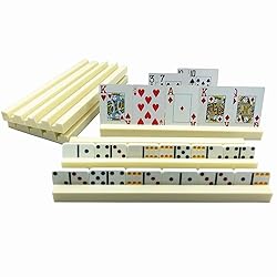 Yuanhe 4Pack Plastic Domino Holders - Domino Racks