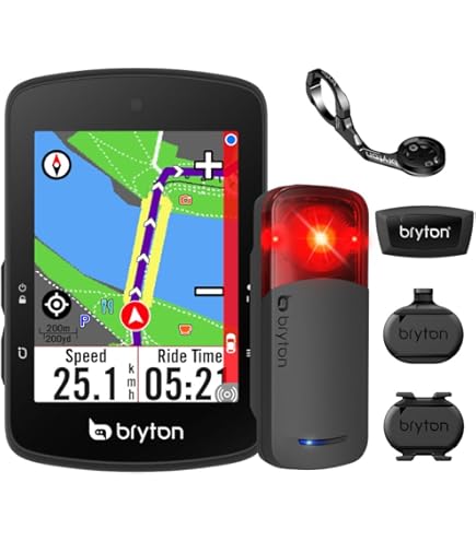 Amazon.com : Bryton Rider S810 Bike Computer and Sensors and