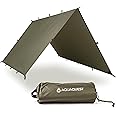 AquaQuest Defender Tarp – Heavy-Duty Waterproof (20,000 mm) Seam-Taped Rain Fly for Camping, Bushcraft & Survival