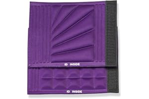 SAGEFINDS Luggage Handle Wraps, Set of 2, Padded Grip Handle Covers for Bags, Hidden ID Section, Colorful Suitcase Tag Identifier, Travel Accessories