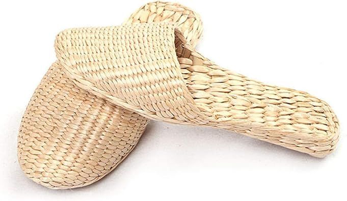 wicker flip flops