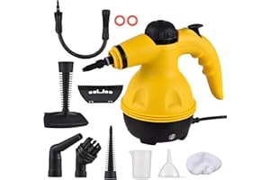 Decdeal Handheld Steam Cleaner, High Temperature Pressurized Steam Cleaning Machine for Kitchen Sofa Bathroom Car (D)