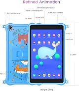 Blackview Tab 5 Kids 8 inch Android 12 Tablet HD+ IPS Quad-core 3GB RAM 64GB view 7