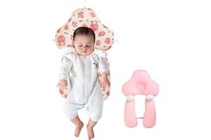 ParkistStar Wedge Pillow for Newborns,Adjustable 45 Degrees to Provide Front and Rear Support,Daily use,it Provides a Comfortable Sleeping Experience and is Suitable for Travel (E)