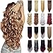 Grade 7A 160g 23-24 Inch Real Thick Double Weft Clip In Hair Extensions