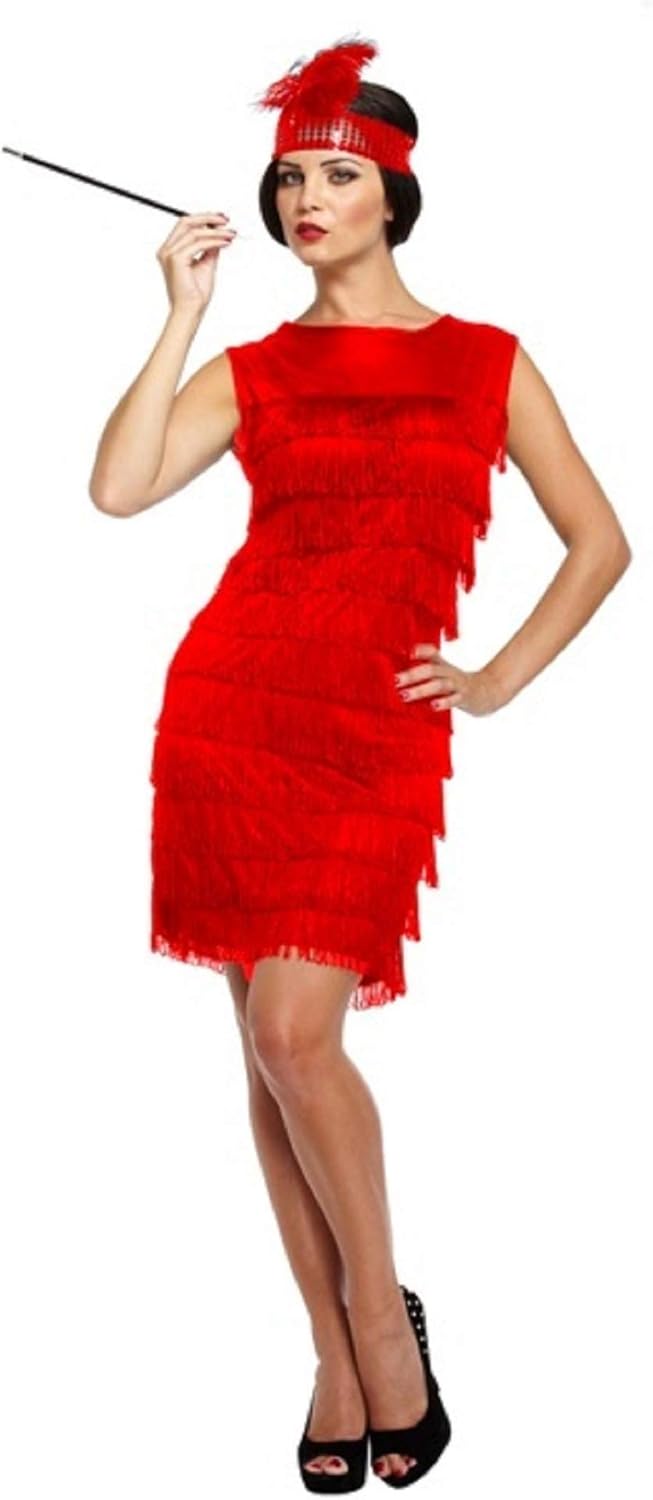 great gatsby red dress